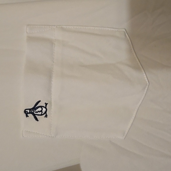 NWT Original Penguin White and Black Pocket Shirt - Picture 3 of 5